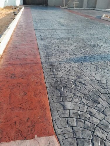 الصور الخرسانية المطبوعة
